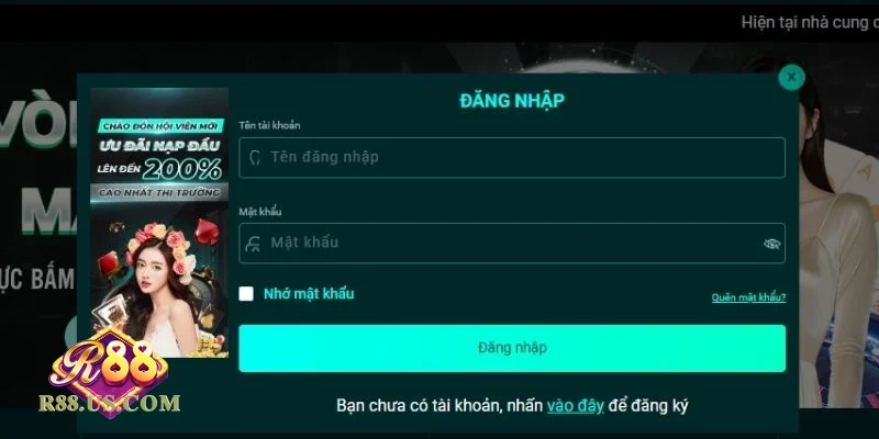 Hướng dẫn đăng nhập trên website